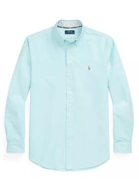 Polo Soft Classic Oxford in Aegean Blue